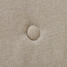 Charger l&#39;image dans la galerie, Sedie da Pranzo 2pz Beige in Tessuto e Legno Massello di Rovere