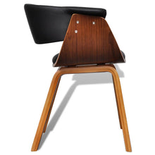 Charger l&#39;image dans la galerie, Sedie da Pranzo 2 pz in Legno Curvato e Similpelle