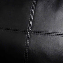 Carica l&#39;immagine nel visualizzatore di Gallery, Divano Componibile a 3 Posti in Pelle Artificiale Nero