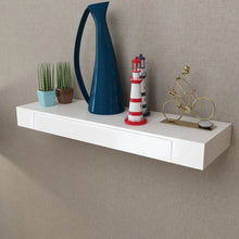 Load image into Gallery viewer, Pensile per Pareti Bianco 1 Cassetto in MDF