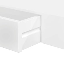 Load image into Gallery viewer, Pensile per Pareti Bianco 1 Cassetto in MDF