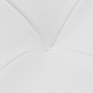 Panca Contenitore in Pelle Artificiale Bianca