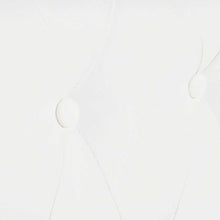Carica l&#39;immagine nel visualizzatore di Gallery, Divano Chesterfield a 3 Posti in Finta Pelle Bianco