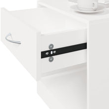 Laden Sie das Bild in den Galerie-Viewer, Comodini 2 pz con Cassetto Bianchi