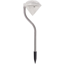 Carica l&#39;immagine nel visualizzatore di Gallery, Luci LED da Giardino ad Energia Solare 6 pezzi 9x7,8x29,5 cm