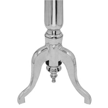 Carica l&#39;immagine nel visualizzatore di Gallery, Tavolino da Salotto Rotondo in Alluminio Argentato