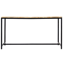 Indlæs billede til gallerivisning Tavolo da Pranzo 140x70x75 cm in Legno Massello di Mango Grezzo