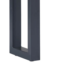 Load image into Gallery viewer, Tavolo Consolle Grigio 115x35x76 cm Massello d&#39;Acacia e Ferro