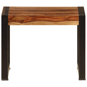Tavolini Impilabili 3 pz in Legno Massello di Acacia