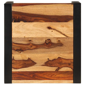 Tavolini Impilabili 3 pz in Legno Massello di Acacia