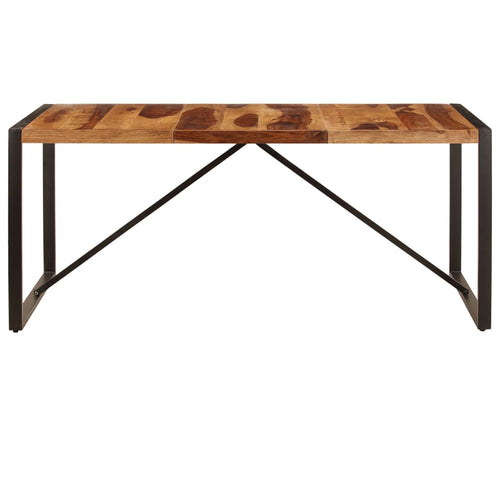 Tavolo da Pranzo 180x90x75cm in Legno Massello di Acacia