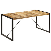 Indlæs billede til gallerivisning Tavolo da Pranzo 160x80x75 cm in Legno Massello di Mango