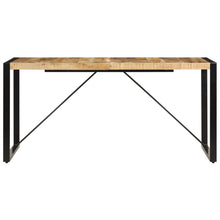 Indlæs billede til gallerivisning Tavolo da Pranzo 160x80x75 cm in Legno Massello di Mango