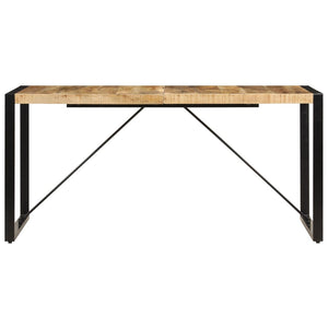 Tavolo da Pranzo 160x80x75 cm in Legno Massello di Mango