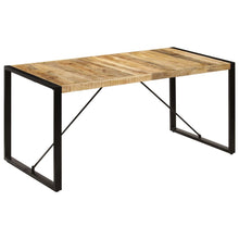 Indlæs billede til gallerivisning Tavolo da Pranzo 160x80x75 cm in Legno Massello di Mango