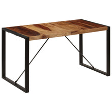 Indlæs billede til gallerivisning Tavolo da Pranzo 140x70x75 cm in Legno Massello di Acacia