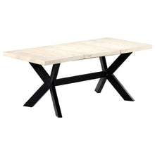 Indlæs billede til gallerivisning Tavolo da Pranzo 180x90x75 cm in Legno Massello di Mango