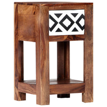 Load image into Gallery viewer, Comodino 30x30x50 cm in Legno Massello di Acacia