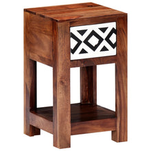 Load image into Gallery viewer, Comodino 30x30x50 cm in Legno Massello di Acacia