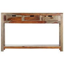 Load image into Gallery viewer, Tavolo Consolle con 3 Cassetti 120x30x75 cm Legno di Acacia