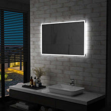 Carica l&#39;immagine nel visualizzatore di Gallery, Specchio da Parete a LED per Bagno 100x60 cm
