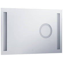 Carica l&#39;immagine nel visualizzatore di Gallery, Specchio LED da Bagno con Sensore Tattile 100x60 cm