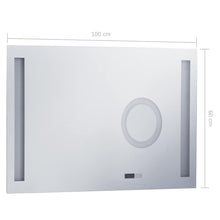 Load image into Gallery viewer, Specchio LED da Bagno con Sensore Tattile 100x60 cm