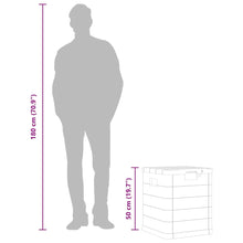 Carica l&#39;immagine nel visualizzatore di Gallery, Bauletto da Giardino 90 L Grigio Chiaro