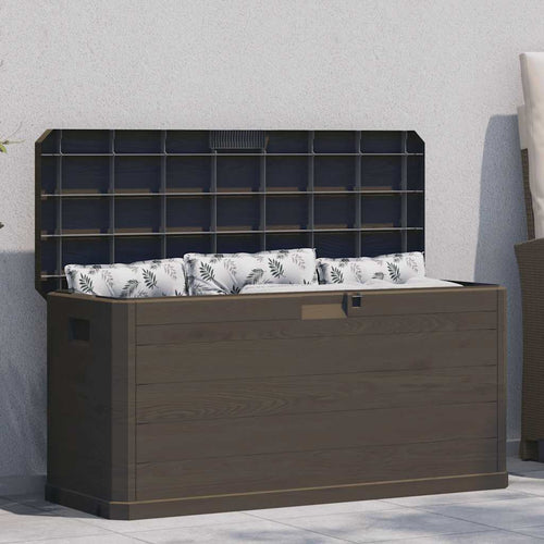 Baule da Giardino 280 L Marrone