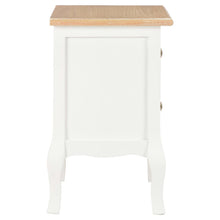 Load image into Gallery viewer, Comodini Bianchi 2 pz 35x30x49 cm in MDF