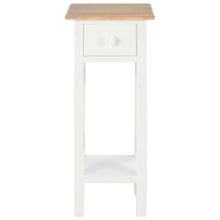 Load image into Gallery viewer, Mobiletto Bianco 27x27x65,5 cm in Legno di Pino