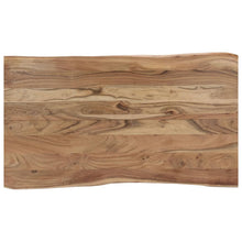 Indlæs billede til gallerivisning Tavolo da Pranzo 140x80x76 cm in Legno Massello di Acacia