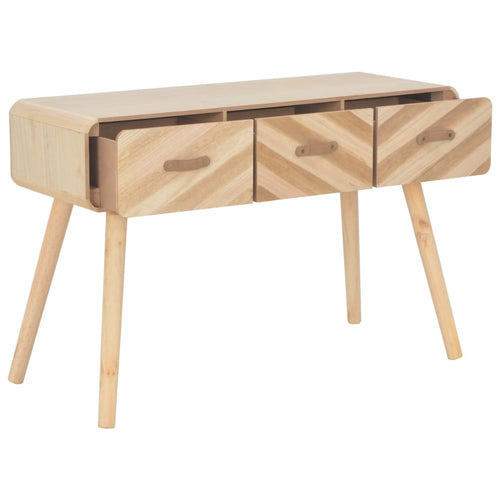 Tavolo Consolle 100x35x68 cm in Legno Massello