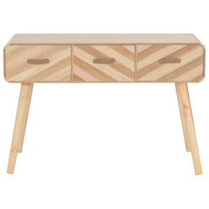 Tavolo Consolle 100x35x68 cm in Legno Massello