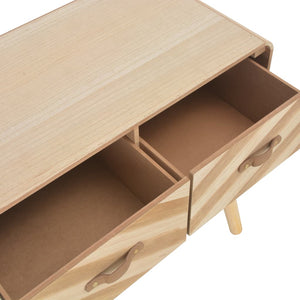 Tavolo Consolle 100x35x68 cm in Legno Massello