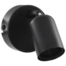 Load image into Gallery viewer, Faretti 2 pz con Lampadine a Incandescenza 2 W Nero E27