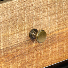 Carica l&#39;immagine nel visualizzatore di Gallery, Mobiletto Consolle 118x30x75 cm in Legno Massello di Mango