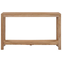 Carica l&#39;immagine nel visualizzatore di Gallery, Mobiletto Consolle 120x35x75 cm in Legno Massello di Teak