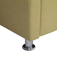 Load image into Gallery viewer, Poltrona a Cubo Verde in Tessuto