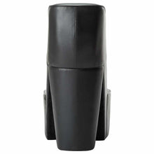 Load image into Gallery viewer, Poltrona a Forma di Scarpa con Tacco in Similpelle Nera