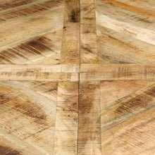 Indlæs billede til gallerivisning Tavolo da Pranzo Rotondo 150x76cm in Legno Massello di Mango