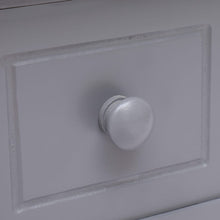 Carica l&#39;immagine nel visualizzatore di Gallery, Tavolino Grigio 40x40x40 cm in Legno di Paulownia