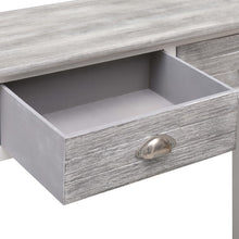 Carica l&#39;immagine nel visualizzatore di Gallery, Tavolo Consolle Grigio 90x30x77 cm in Legno