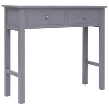 Indlæs billede til gallerivisning Tavolo Consolle Grigio 90x30x77 cm in Legno