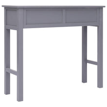 Indlæs billede til gallerivisning Tavolo Consolle Grigio 90x30x77 cm in Legno