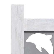 Load image into Gallery viewer, Separè 4 Pannelli Grigio 140x165 cm in Legno Massello