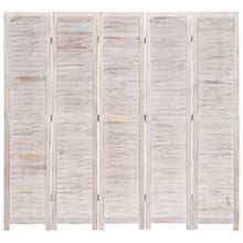 Load image into Gallery viewer, Separè 5 Pannelli 175x165 cm in Legno