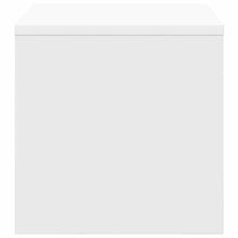 Load image into Gallery viewer, Comodini Bianchi 2 pz 40x30x30 cm Legno Ingegnerizzato