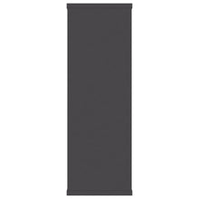 Carica l&#39;immagine nel visualizzatore di Gallery, Mensola a Muro Geometrica 3 Rettangoli Grigio scuro 104x20x58,5 cm in Legno Multistrato