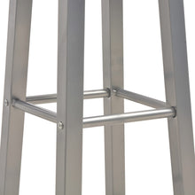 Load image into Gallery viewer, Sgabelli da Bar 2 pz Antracite MDF